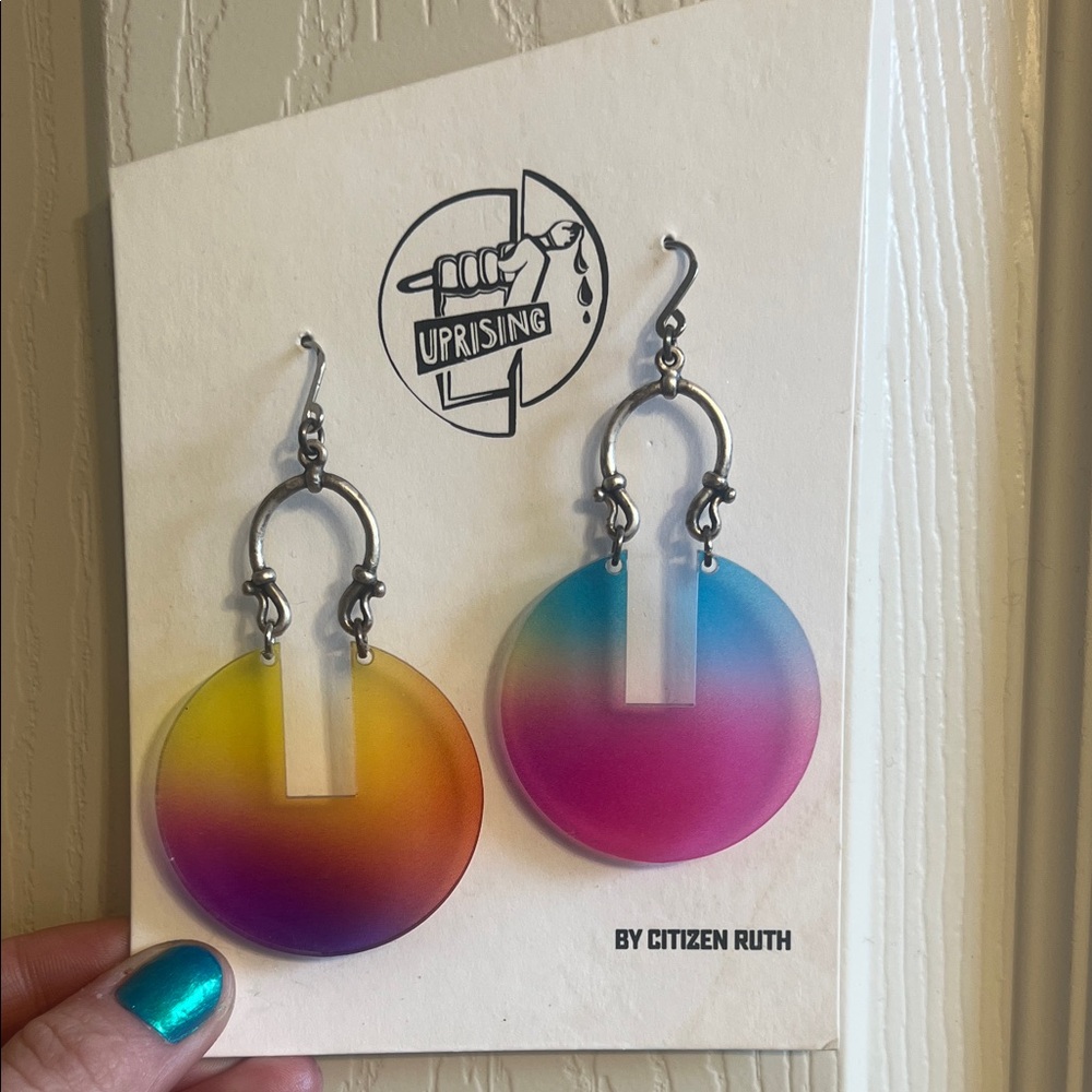 Colorful Gradient Earrings by Citizen Ruth